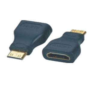 M-Cab 7110003 Mini HDMI to HDMI Cable Adapter, Black