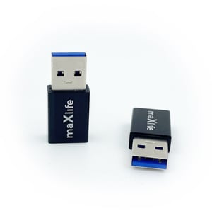 MaXlife OEM0002301 przejściówka do kabli USB-C USB-A Czarny