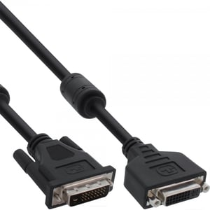 InLine 17773 kabel DVI 2 m DVI-D Czarny