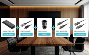 Vivolink Meeting Room Package – små rum, extern grafikkort, USB