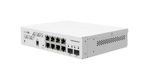 Mikrotik CSS610-8G-2S+IN przełącznik sieciowy Gigabit Ethernet (10/100/1000) Obsługa PoE Biały