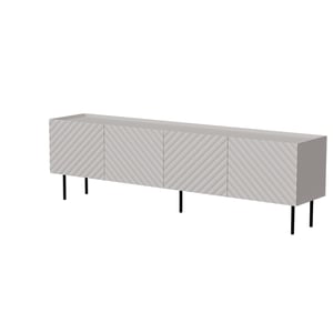 Cama Szafka RTV 4D LUCCA 200x40x59 kaszmir