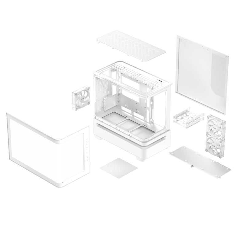 ASUS PRIME AP202 ARGB Mini Tower Biały