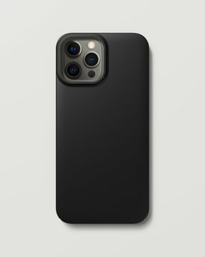 NUDIENT Thin Case pokrowiec na telefon komórkowy 17 cm (6.7") Czarny