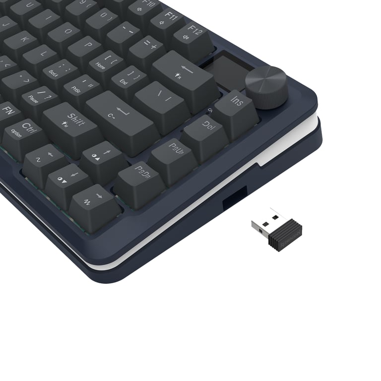 REDRAGON K708-RGB-PRO FLEKACT klawiatura USB + RF Wireless + Bluetooth Czarny