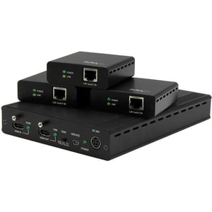 StarTech ST124HDBT AV Extender AV Transmitter and Receiver