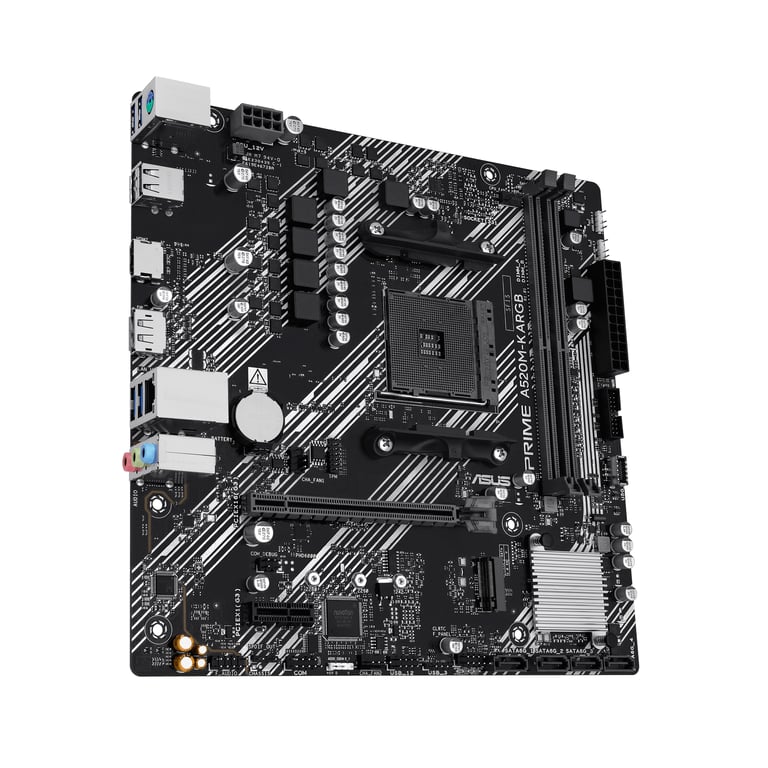 ASUS PRIME A520M-K ARGB AMD A520 Socket AM4 micro ATX