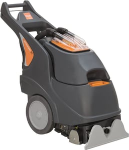 Taski procarpet 30 mattrengöringsmaskin, handdriven, djuprengörande, svart, orange