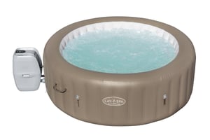 Bestway 60017 Hot Tub / Spa 916 L, 6-Person, Round, Beige, White