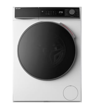 Sharp ES-NFB814CWA-DE pralka Od przodu 8 kg 1330 RPM Biały