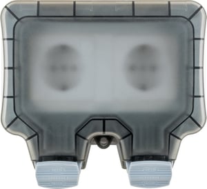 Schwaiger SOAD0200 Electrical Outlet, Light Gray