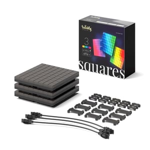 Twinkly Squares Extension Kit – Set med smart belysning via Wi-Fi/Bluetooth