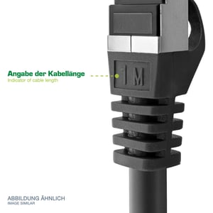 InLine S-76406U kabel sieciowy Szary 0,6 m Cat6 S/FTP (S-STP)