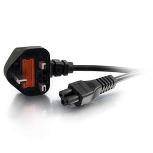 C2G 80602 Czarny 2 m BS 1363 IEC C5