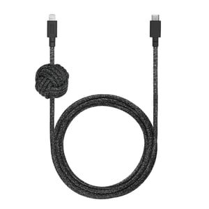 Native Union Night Cable 3 m Svart, Grå