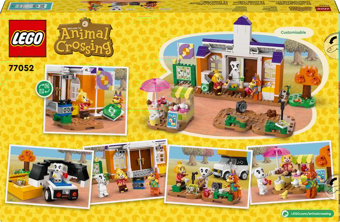 фото Блоковий конструктор LEGO Animal Crossing Концерт К.К. на площі (77052)
