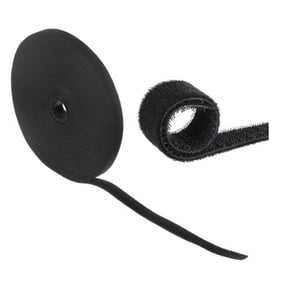 Maclean MCTV-542 Kabelorganisator für Schreibtisch/Wand, Kabelhülse, schwarz, 1 Stück.