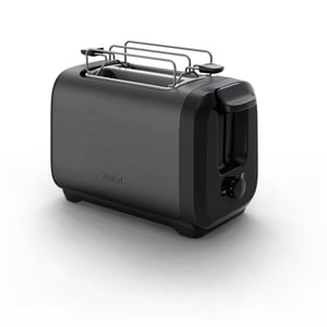 Tefal Subito TT5S18E0 Toaster 7/2 Tassen, 1300 W, schwarz, Edelstahl