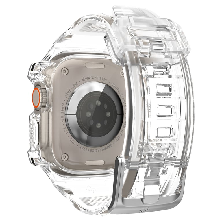 Spigen Rugged Armor Pro Etui Przezroczysty Termoplastyczne elastomery poliuretanowe (TPU)