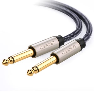 Ugreen 10636 kabel audio 1 m 6.35mm Czarny