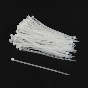 Gembird NYT-100/25 Cable Tie Cable tie with parallel entry White nylon 100 pcs.