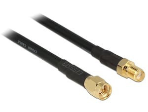 DeLOCK 89426 Koaxialkabel CFD200 7,5 m SMA Schwarz