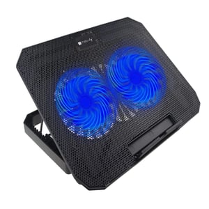 Techly ICOOL-CP11TY laptopstativ Notebookstativ Svart 43,2 cm (17")