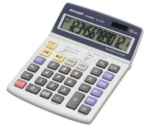 Sharp EL-2125C kalkulator Kalkulator z funkcją druku