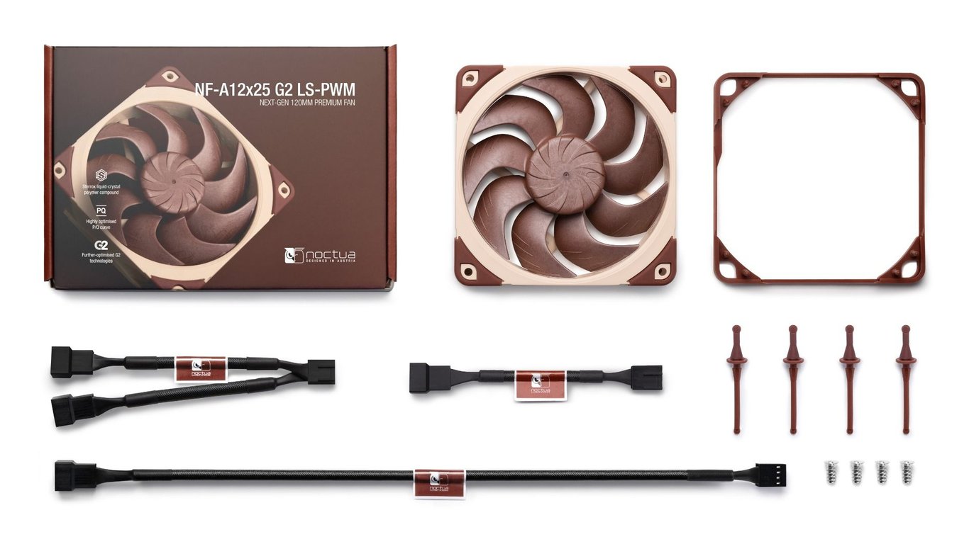 фото Вентилятор Noctua NF-A12x25 G2 LS-PWM