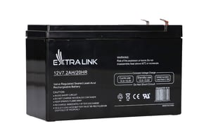 Extralink Akumulator AGM 12V 7,2Ah 7Ah bezobsługowy