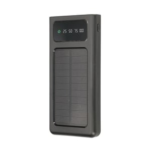 Extralink Powerbank EPB-091 10000mAh Black Solar Power Bank, USB-C