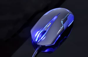 E-blue EMS144BK myszka Gaming USB Typu-A Optyczny 3500 DPI