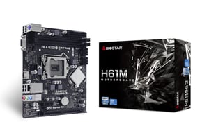 Biostar H61MHV3 płyta główna Intel® H61 LGA 1155 (Socket H2) micro ATX