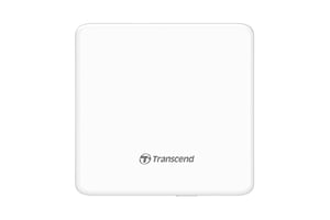 Transcend TS8XDVDS-W optisk DVD±RW-skiva, vit