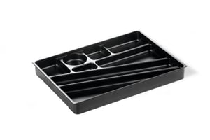 Durable 1712004058 Document Shelf, Polystyrene, Dark Gray