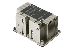 Supermicro SNK-P0068PSC system chłodzenia komputerów Procesor Radiator Szary