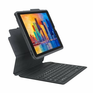 ZAGG Pro Keys tangentbord, universellt Bluetooth QWERTY, engelska, grått