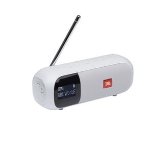 JBL Tuner 2 Bärbar Analog och digital Vit