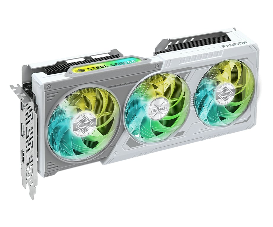 Asrock AMD Radeon RX 9060 XT Steel Legend 16GB OC GDDR6
