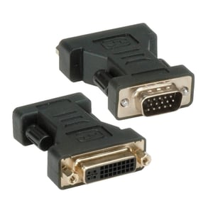 Techly DVI – VGA F/M DVI-I Schwarz