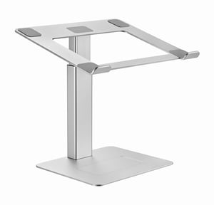 Gembird NBS-D1-02 laptopstativ, bärbar datorstativ, silver, 39,6 cm (15,6")
