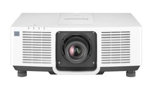 Panasonic PT-MZ882 Großraumprojektor mit 8200 ANSI-Lumen, LCD, WUXGA (1920x1200), weiß
