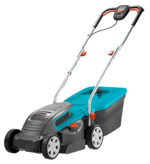 Gardena PowerMax Li-40/32 Push Lawn Mower, Battery-Powered, Black, Green