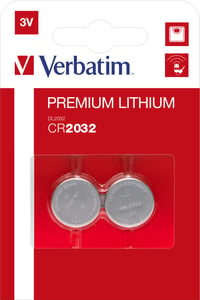 Verbatim Lithuanian CR2032 coin cell batteries