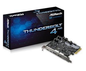 Asrock Thunderbolt 4 AIC Adapter Internal Thunderbolt 4, DisplayPort