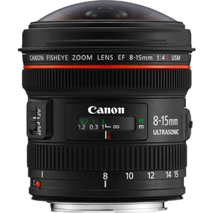 Canon 4427B005 obiektyw do aparatu SLR Szeroki obiektyw rybie oko Czarny