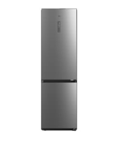 Midea MDRB521MIC02 Kühl-Gefrierkombination, freistehend, 378 l, grau