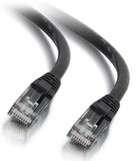 C2G 10m Cat6 Patch Cable kabel sieciowy Czarny 9,75 m U/UTP (UTP)