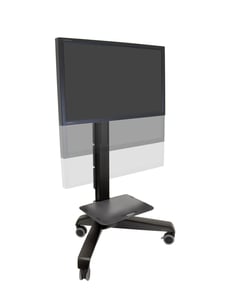 Ergotron Neo-Flex Mobile MediaCenter VHD Schwarz Flaches Panel Multimedia-Karte