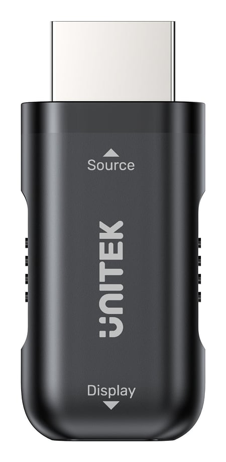 UNITEK V1187BBK01 przejściówka do kabli HDMI USB-C Czarny